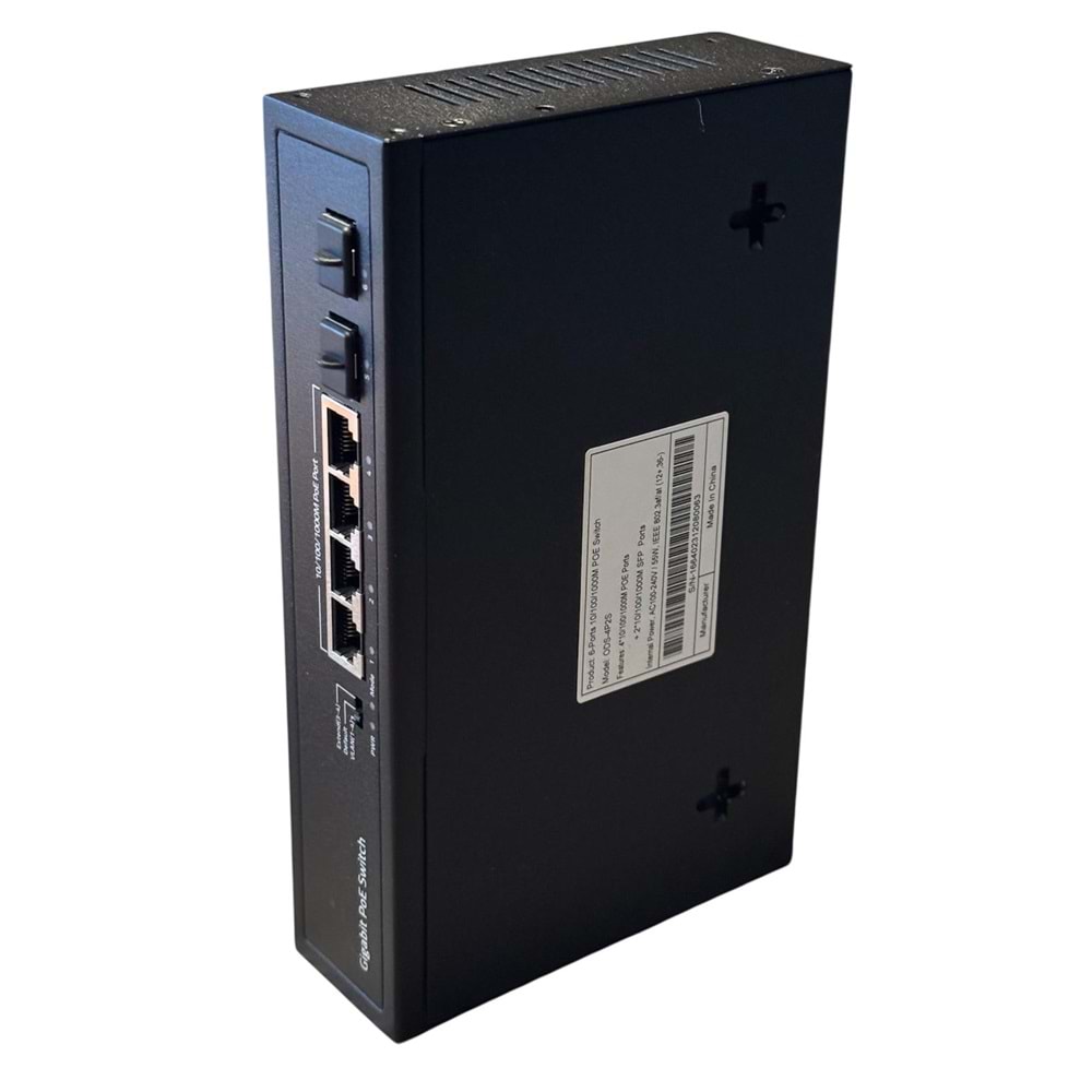 S-GUARD 4P2S POE SWITCH 4 PORT 10/100/1000MB 2 SFP PORT 10/100/1000MB
