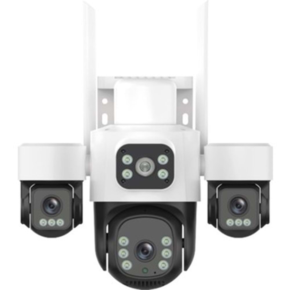 INOX-X113 3+3+3MP 3 LENSLİ WİFİ PTZ KAMERA