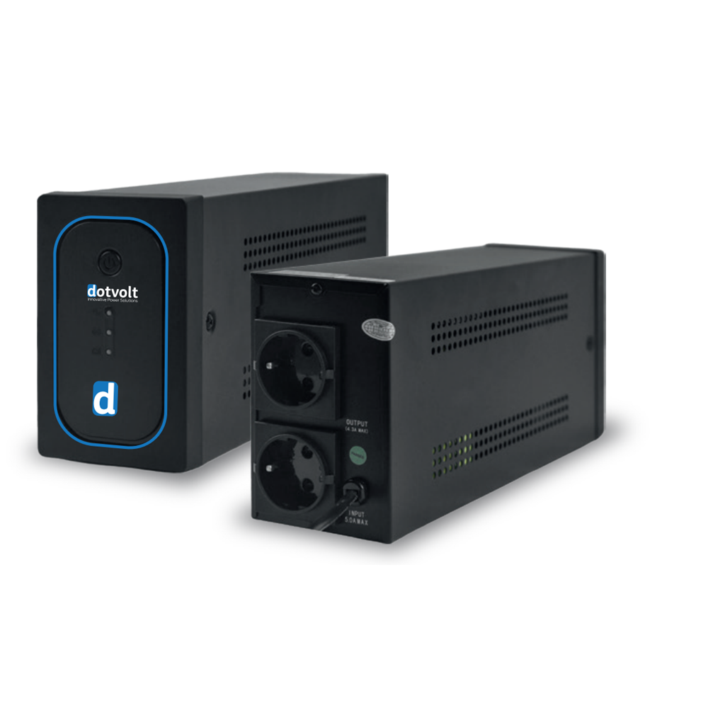 DOTVOLT LN PLUS 850 VA LINE INTERACTIVE UPS-1 X 12V 9AH