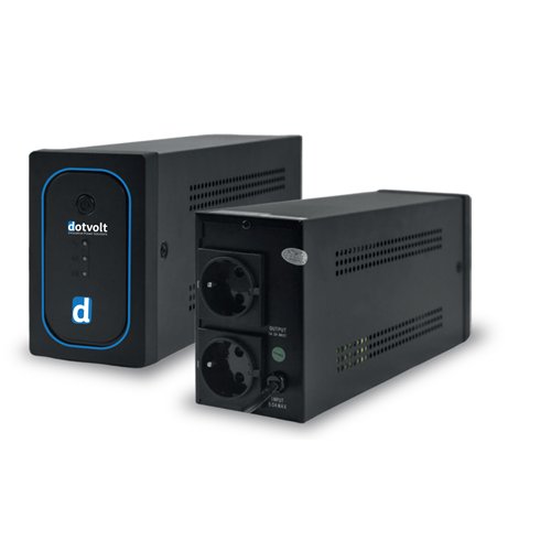 DOTVOLT LN PLUS 850 VA LINE INTERACTIVE UPS-1 X 12V 9AH