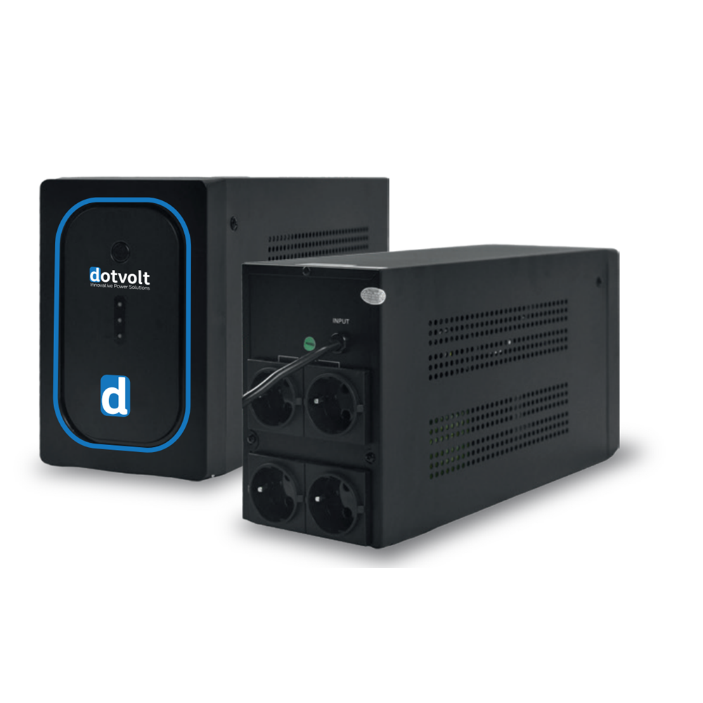 DOTVOLT LN PLUS 1000 VA LINE INTERACTIVE UPS-1 X 12V 9AH