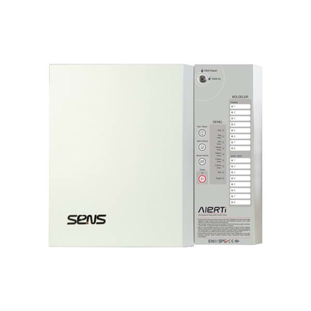 SENS 2 ZONE KONVANSİYONEL ALERTİ YANGIN PANELİ (M7-CCP-202)