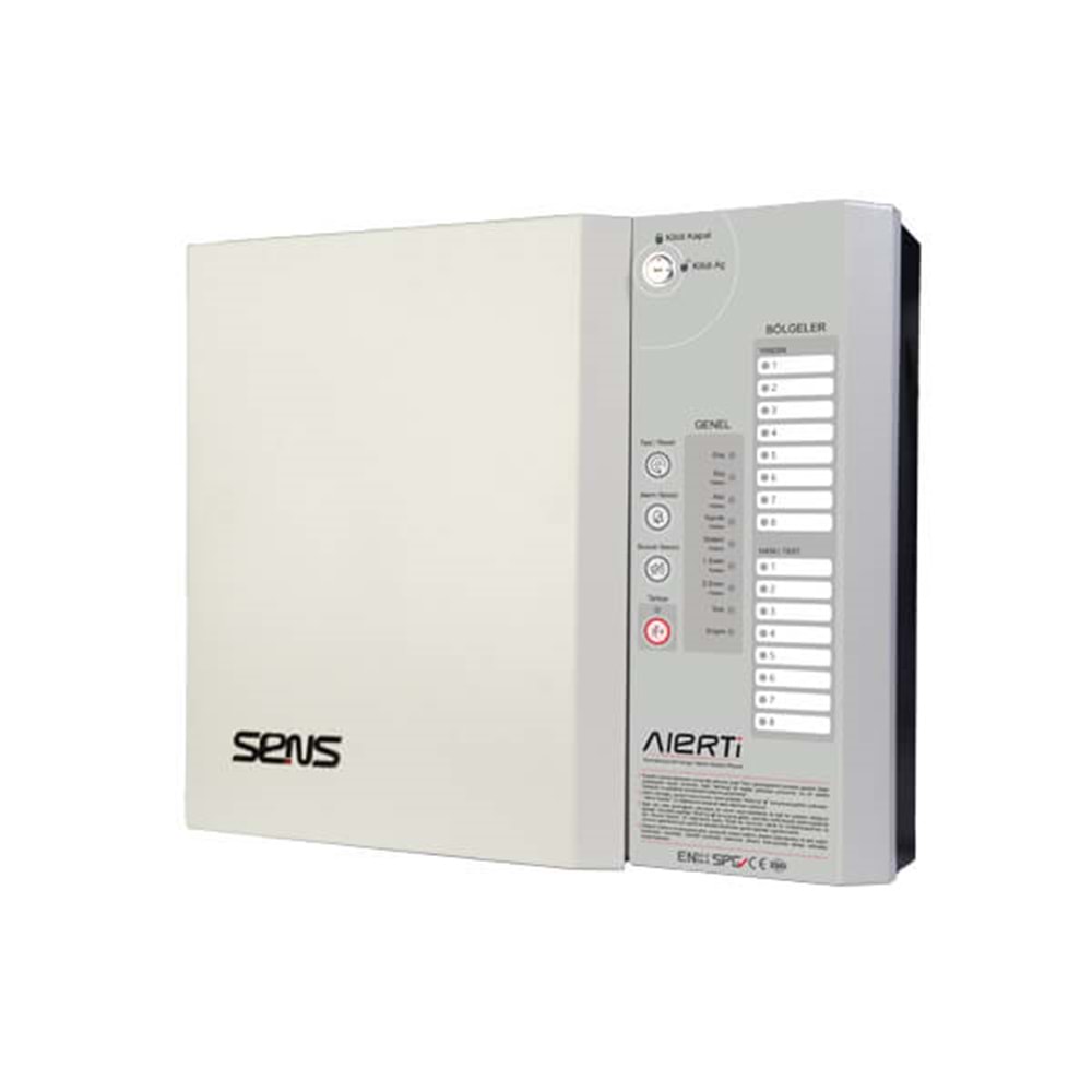 SENS 4 ZONE KONVANSİYONEL ALERTİ YANGIN PANELİ (M7-CCP-204)