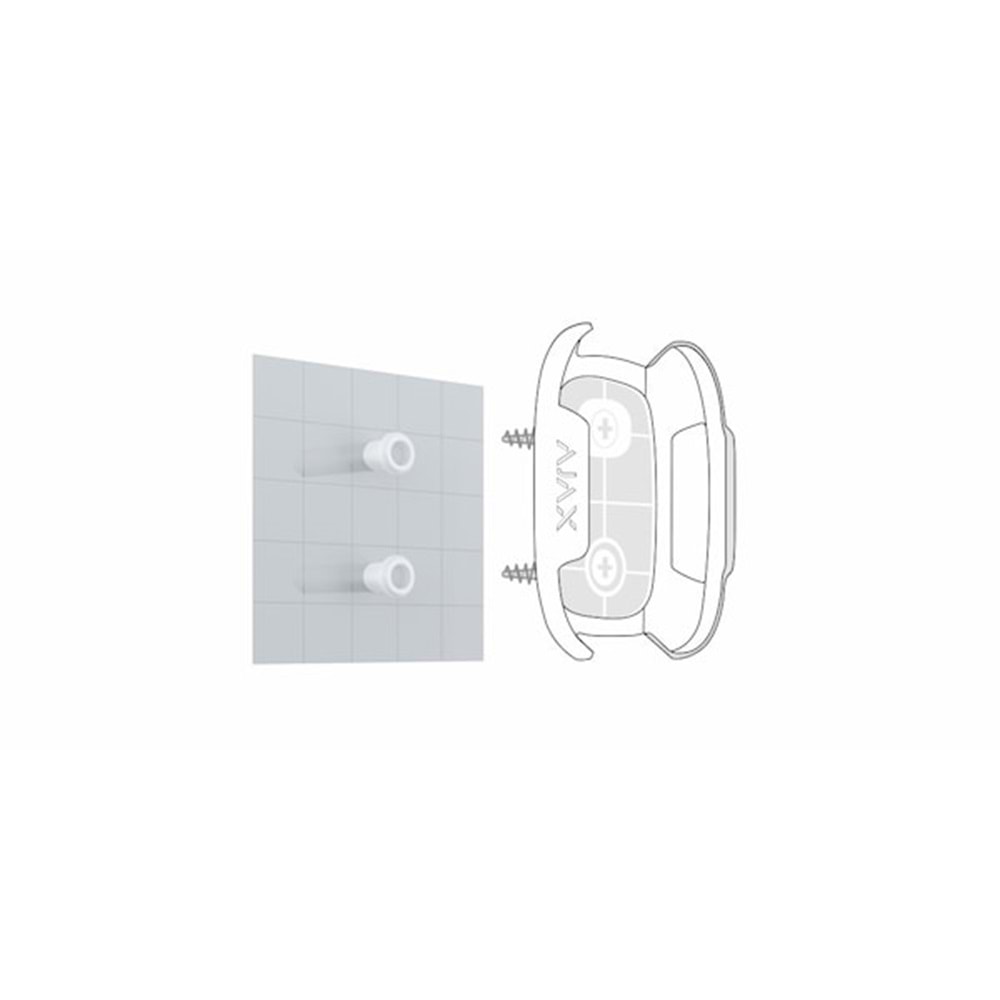 AJAX Button Holder- Buton Tutucu Aparat - SİYAH