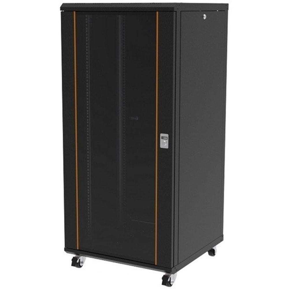 AGER 32U 600X800 AGER MONTAJLI VEGA SERISI DIKILI TIP KABINET (ON TEK ACILIM CITALI CAM/B - S1 SİYAH)