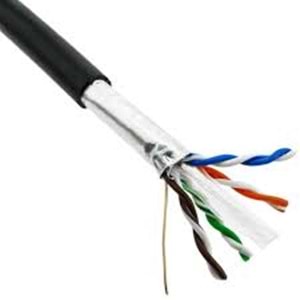 GABBLE FTP 23AWG 305M DIŞORTAM CAT6 SİYAH