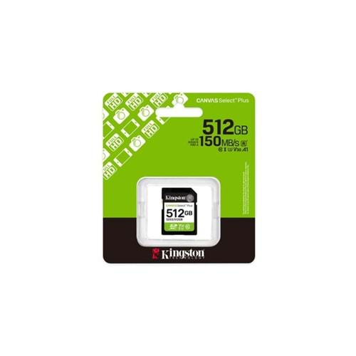 512 GB KINGSTON CANVAS SELECT PLUS GEN3 MICRO SDXC UHS-I 150MB/S (SDCS3/512GB)
