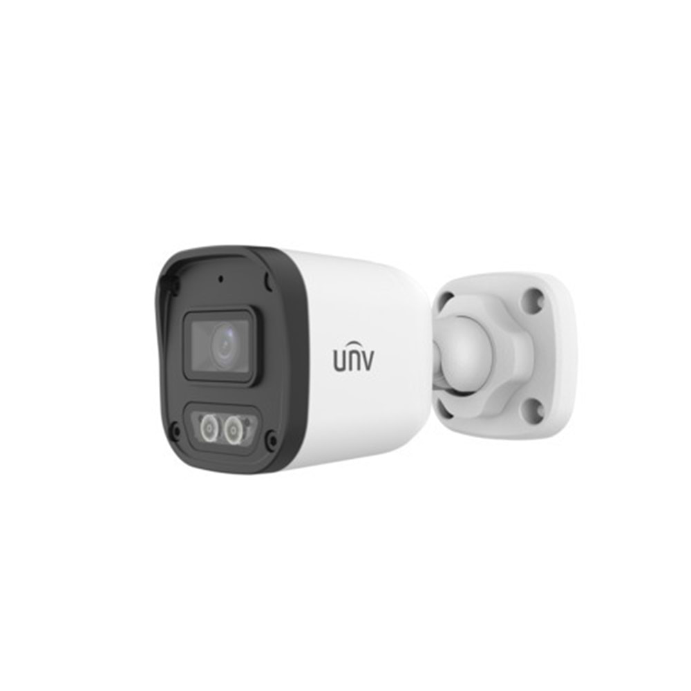 UNV IPC2122LB-AF28-DL-E 2MP 2.8mm DUAL-LIGHT ECO BULLET SESLİ IP KAMERA