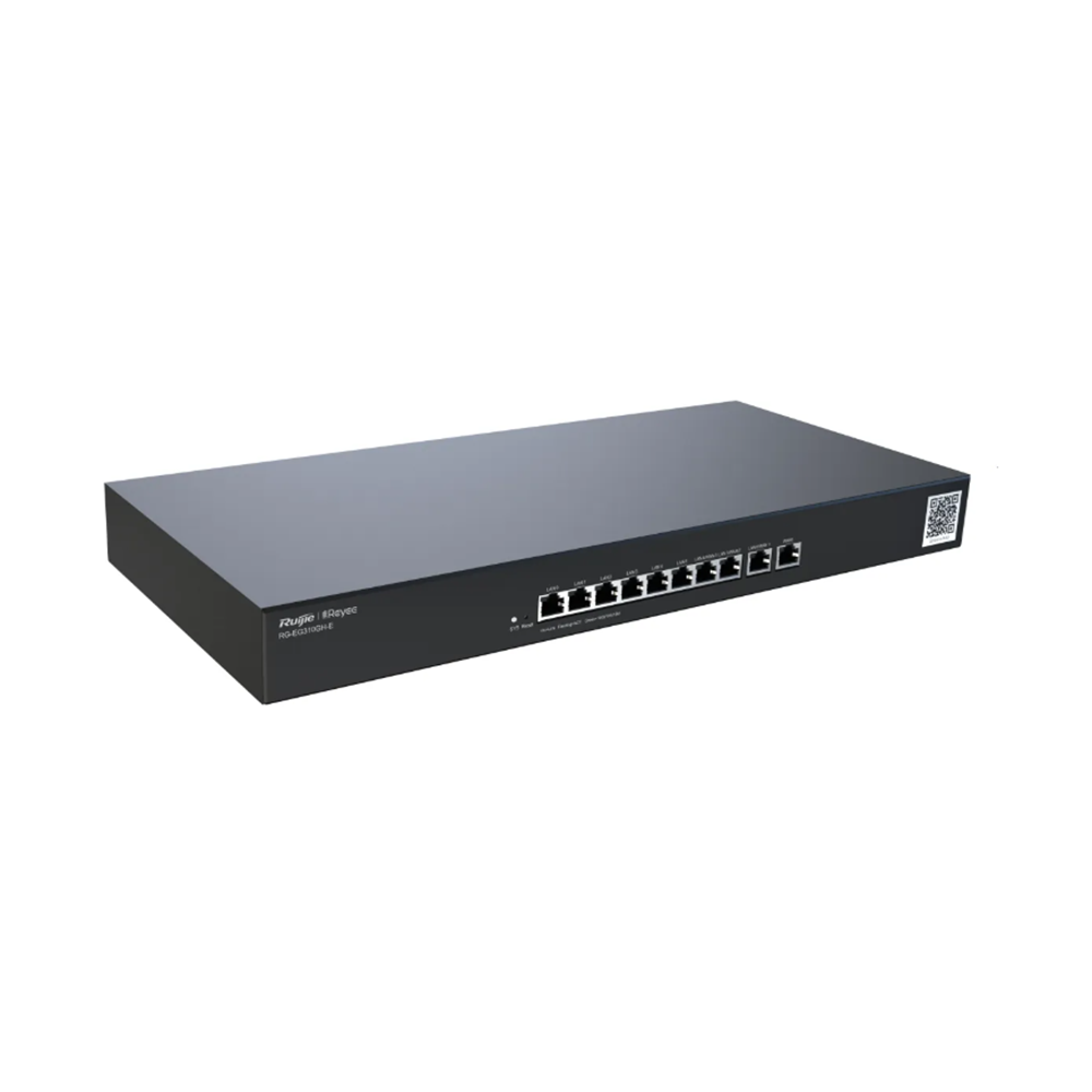 RUIJIE REYEE RG-EG310GH-E 10 PORT 10/100/1000 1.5GBPS 350 KULLANICI 64VPN ROUTER