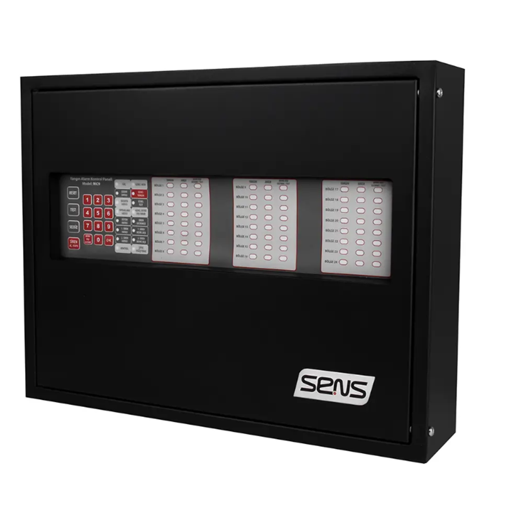 SENS MC9-4 4 BÖLGE KONVANSİYONEL YANGIN ALARM PANELİ