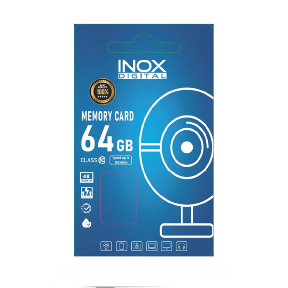 INOX 64 GB SD CARD