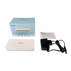 D-LİNK 8 PORT DES-1008C 10/100Mbps DESKTOP SWİTCH