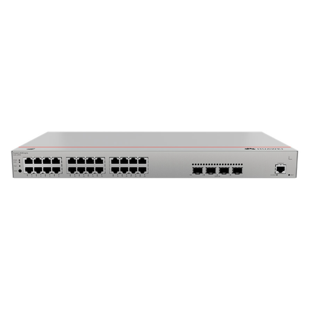HUAWEI eKIT S220-24P4X 24 PORT 10/100/1000 POE 400W 4x10GE SFP+ YÖNETİLEBİLİR SWİTCH