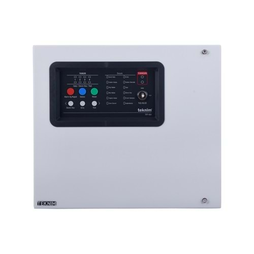 TEKNİM TFP-408 8 BÖLGELİ KONVANSİYONEL YANGIN ALARM PANELİ