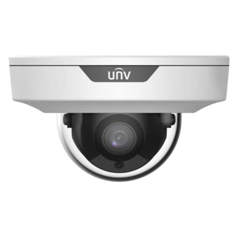 UNV IPC354SR3-ADNPF28-F 4MP 2.8mm IR 3-AXİS DOME IP KAMERA (Dahili Mikrofon)