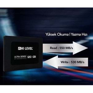 120 GB SSD Hİ-LEVEL 550-530MB