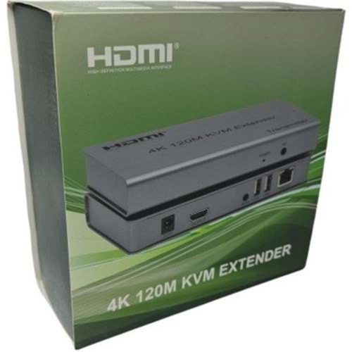 HDMI 120mt KVM EXTENDER CAT6 HDMI 2xUSB