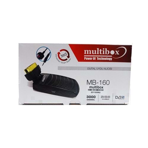 MULTIBOX MB-160 DIJITAL UYDU ALICISI (SCART)